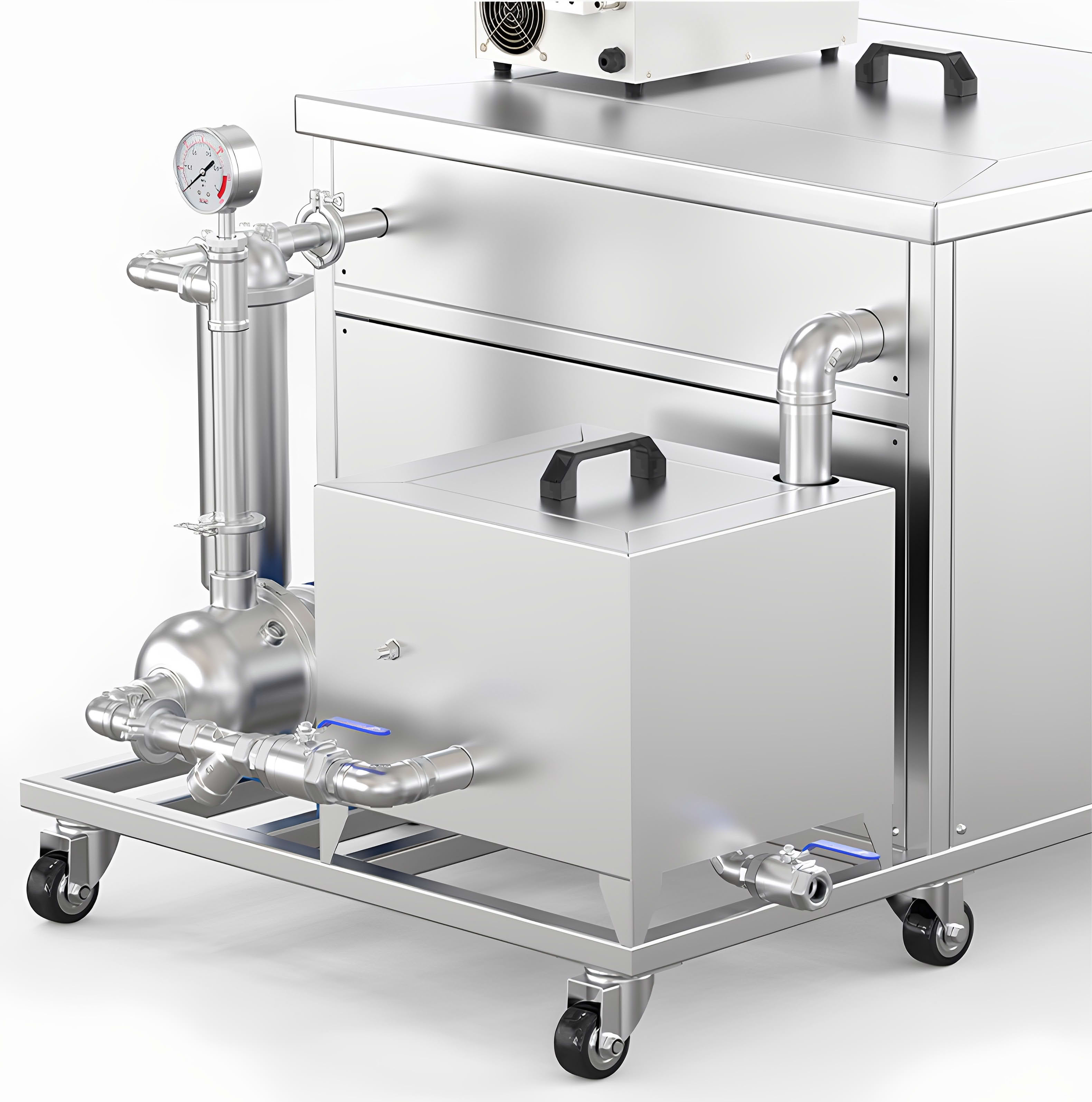 冠博仕GM144960L單槽過濾循環(huán)超聲波清洗機(jī) | 960L/7200W | 工業(yè)除油除銹可清洗三通配件、銅鋁合金小配件、不銹鋼沖壓件