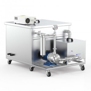 冠博仕GM1860L單槽過濾循環(huán)超聲波清洗機 | 61L/900W | 工業(yè)五金零件汽車發(fā)動機除油除銹清潔機